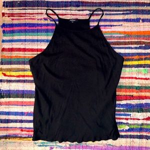 Halter top black